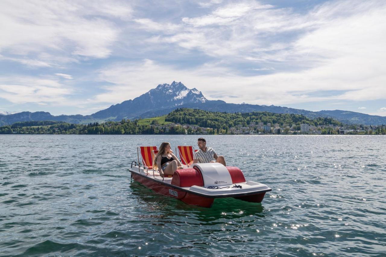 Hermitage Lake Lucerna Exterior foto
